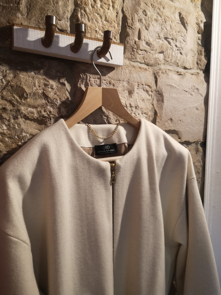 Wool Bomber Jacket