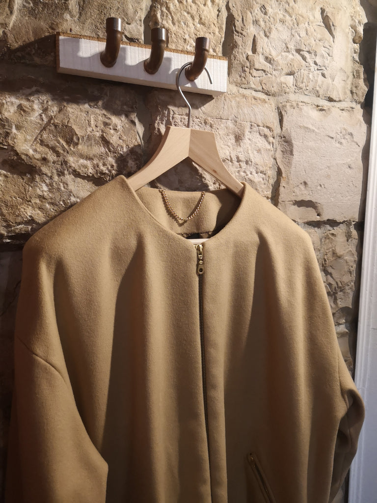 Cashmere Bomber Jacket