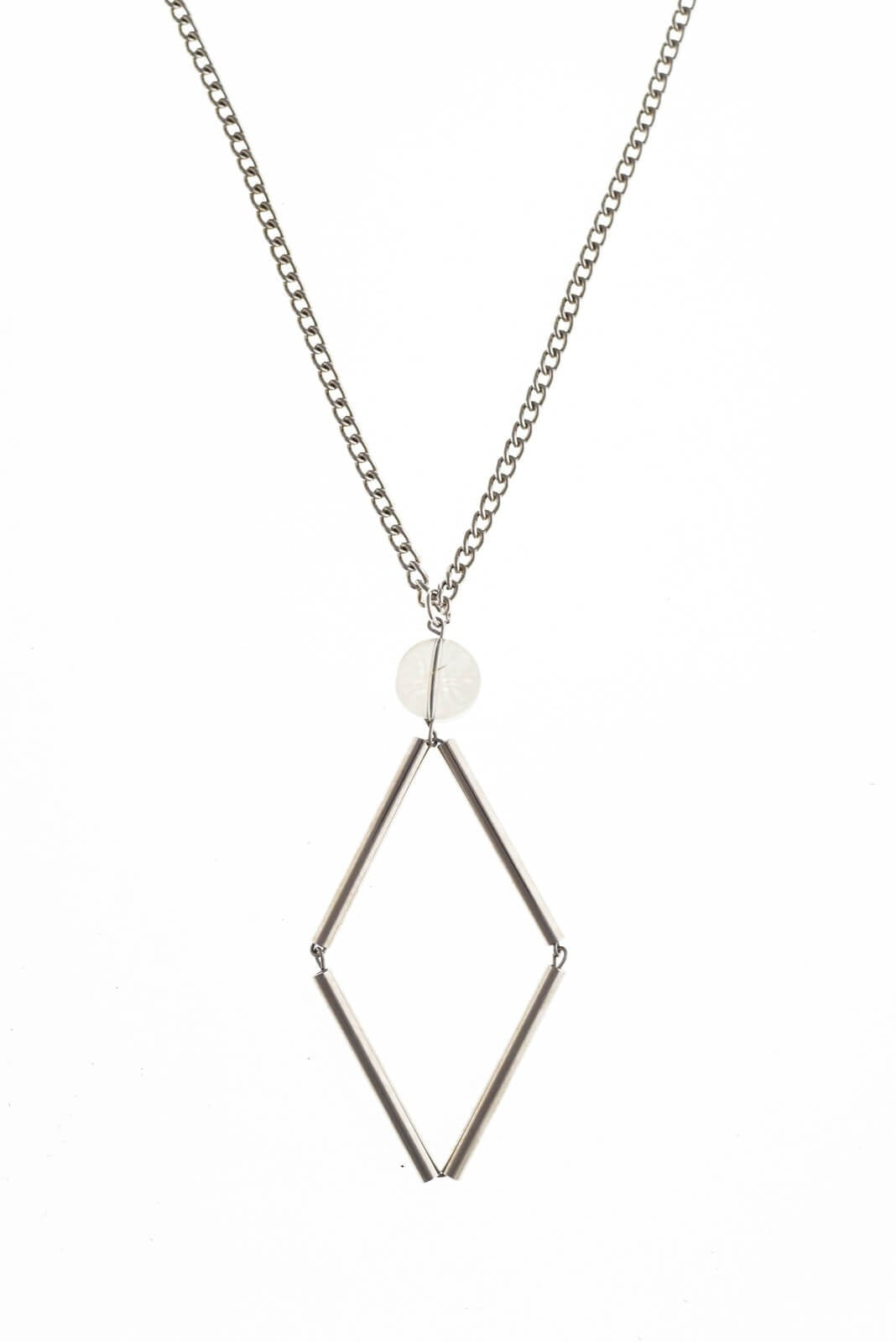 Silver edition quartz: made of hand-cut, hand polished and galvanized brass and quartz.