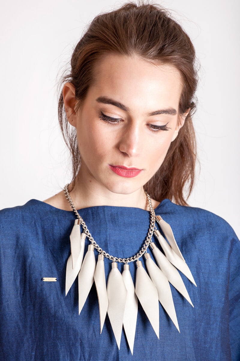 Wild Child necklace - silver