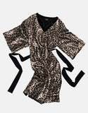 Leopard Kimono Dress