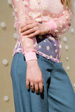Pink Daisy Sweatshirt