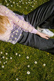 Lilac Daisy Sweatshirt