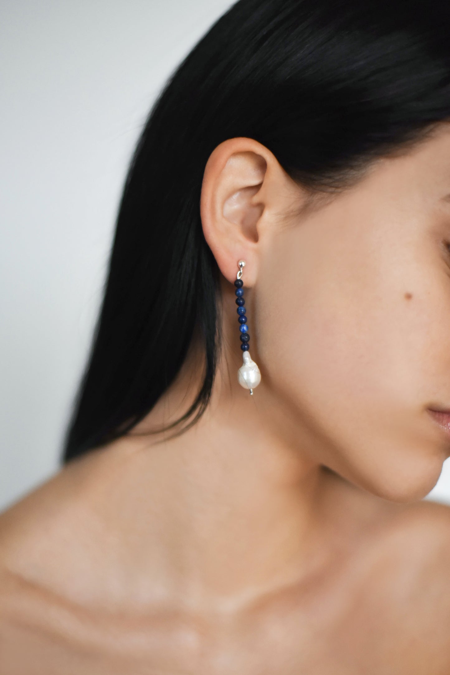 Lapis Sienna earrings