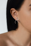 Coral earrings