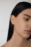 Coral earrings