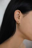 Coral earrings