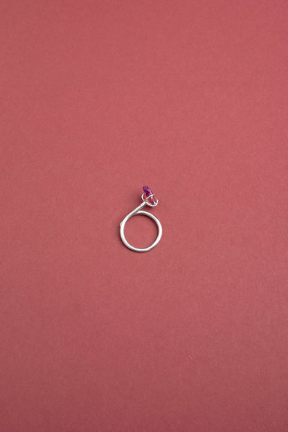 Amethyst Rosebud ring 01