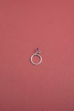 Amethyst Rosebud ring