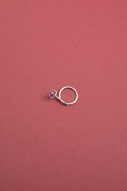 Amethyst Rosebud ring 01