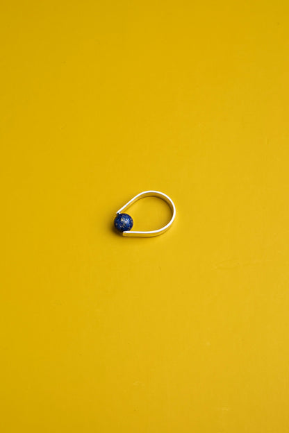 Serendipity ring lapis lazuli