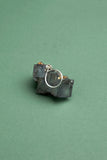 Herkimer diamond Rosebud ring