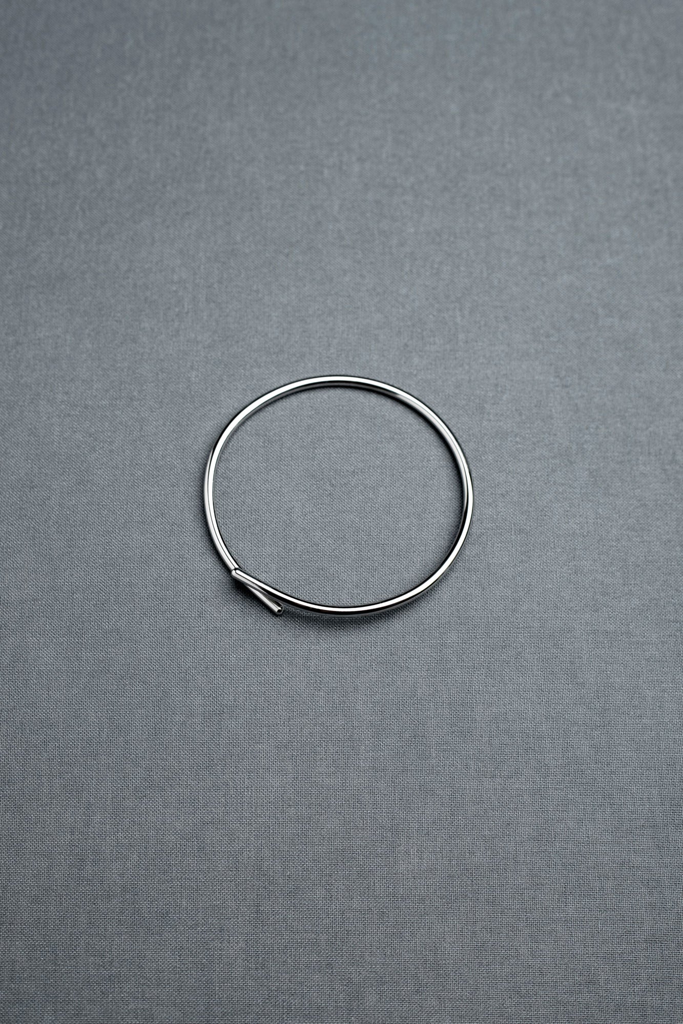 Tic Tac Toe bangle silver