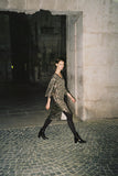 Leopard Kimono Dress